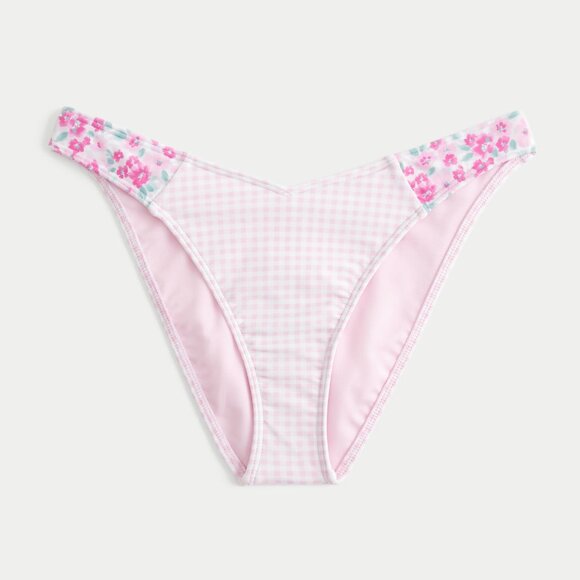 BNWT Hollister Ruffle Edge Underwire Bikini Top & High-Leg Cheeky Bikini Bottom - Picture 3 of 5
